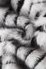 FUR CROP JACKET
