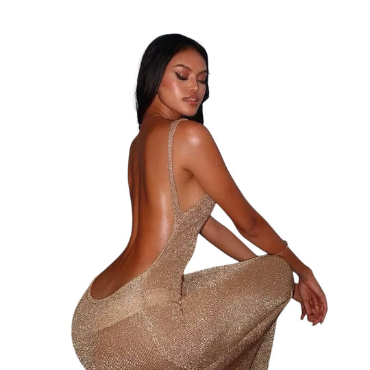 CHAMPAGNE DRESS
